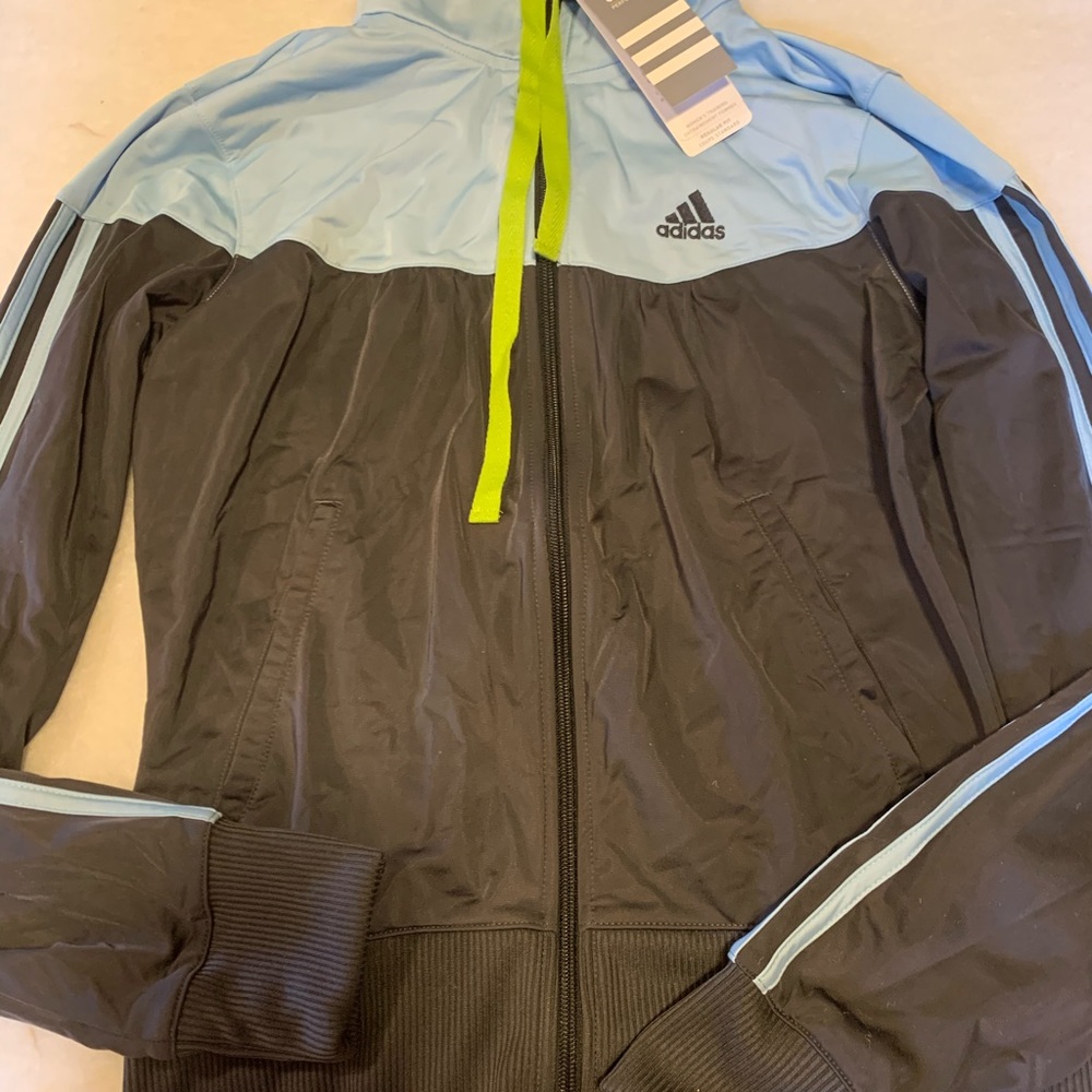 Adidas track jacket new with tags small